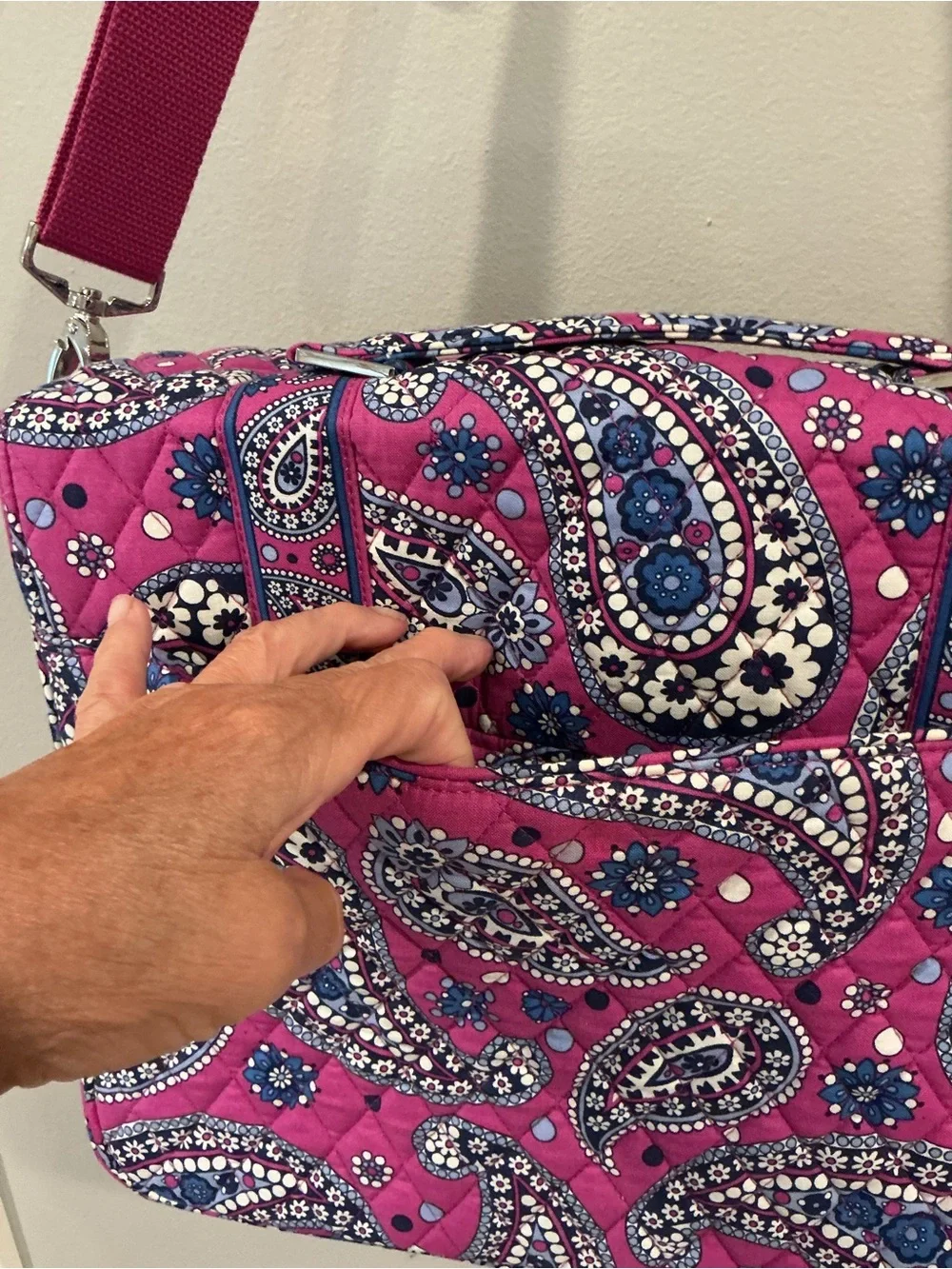 Vera Bradley Very Berry Computer Bag